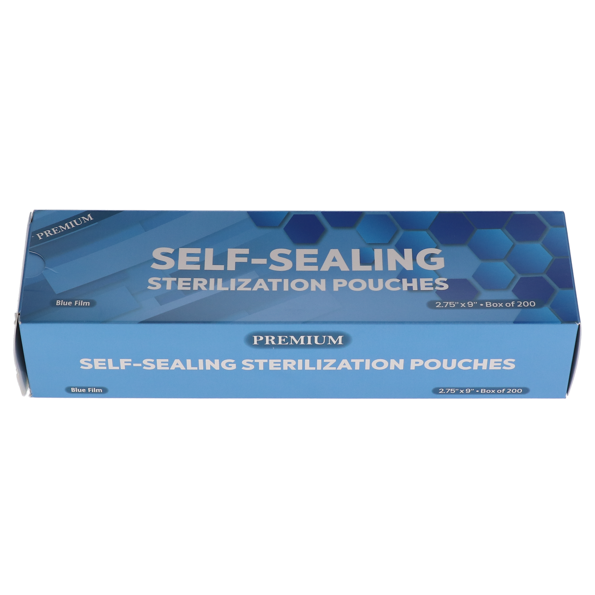 House Brand Dentistry 100529 Self-Sealing Sterilization Pouches 2.75 House Brand Dentistry 100529 Self-Sealing Sterilization Pouches 2.75